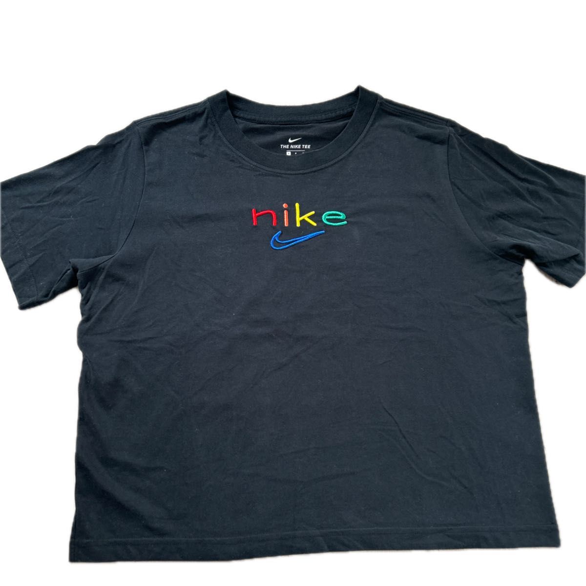 ナイキ Tシャツ 刺繍ロゴ ブラック Mサイズ|Yahoo!フリマ(旧 ナイキ Tシャツ 刺繍ロゴ ブラック Mサイズ|Yahoo!フリマ(旧