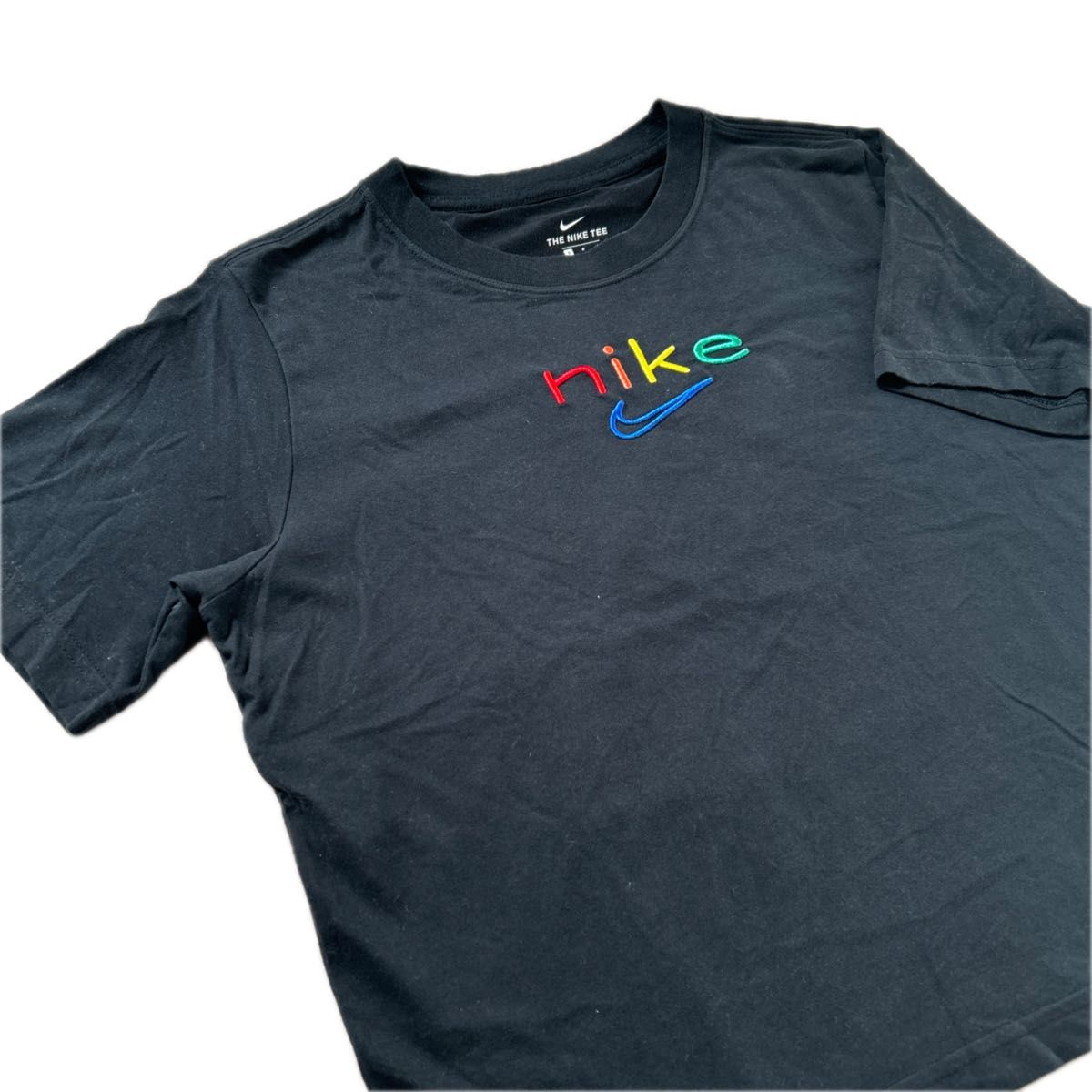 ナイキ Tシャツ 刺繍ロゴ ブラック Mサイズ|Yahoo!フリマ(旧 ナイキ Tシャツ 刺繍ロゴ ブラック Mサイズ|Yahoo!フリマ(旧