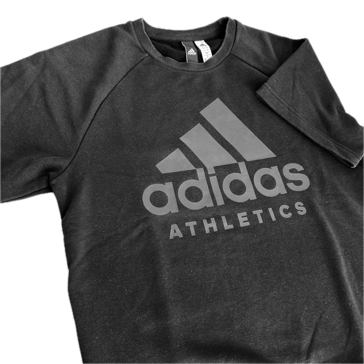 adidas ATHLETICS 半袖スウェット ブラック|Yahoo!フリマ(旧 adidas ATHLETICS 半袖スウェット ブラック|Yahoo!フリマ(旧