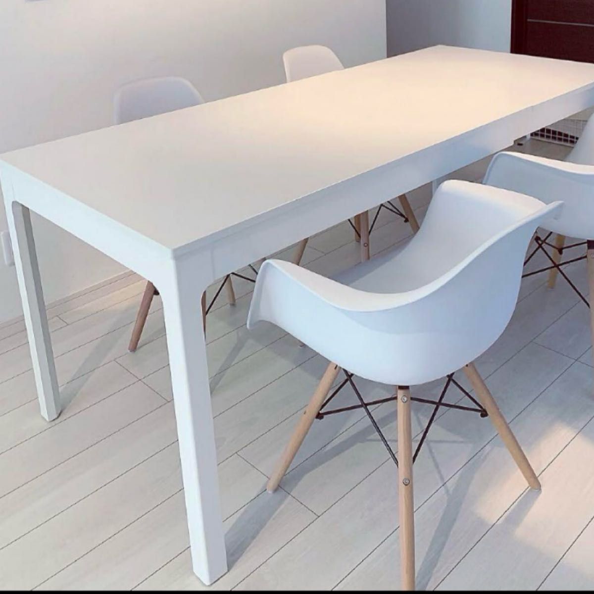 IKEA ダイニングテーブル 伸長式 120/180x75 cm 白|Yahoo IKEA ダイニングテーブル 伸長式 120/180x75 cm 白|Yahoo