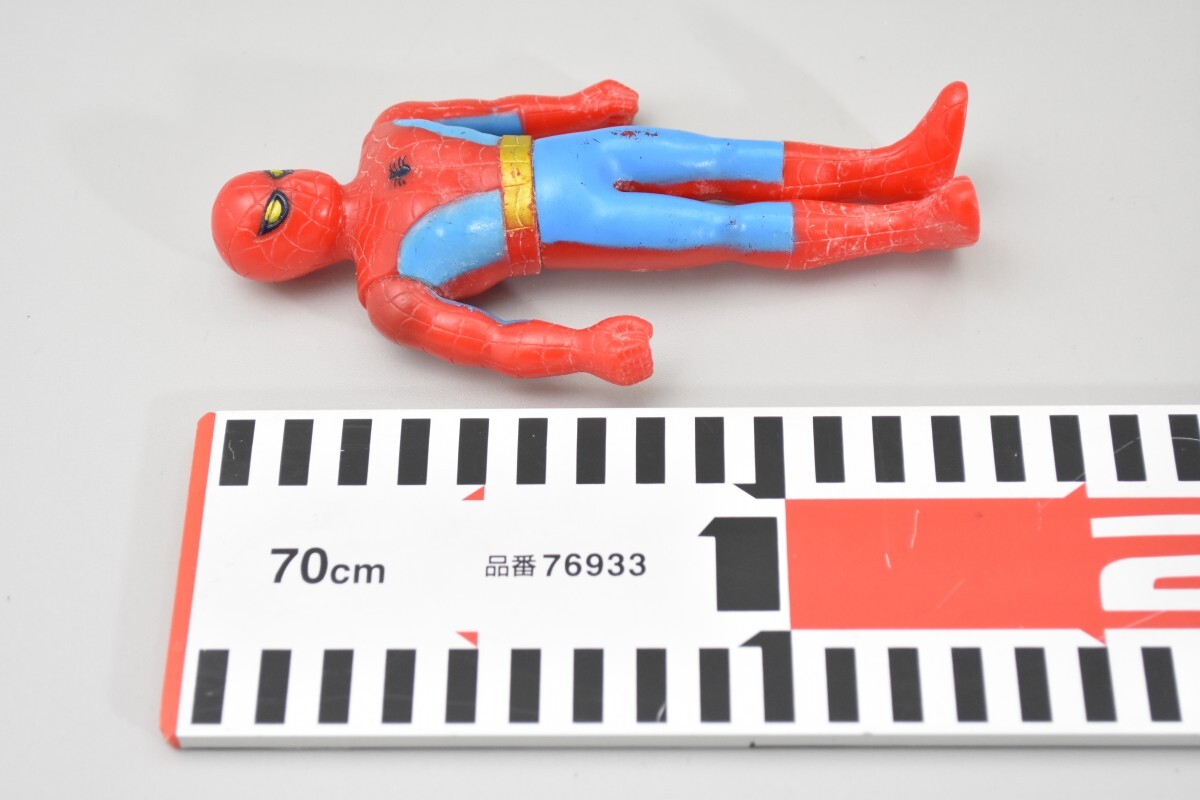 当時物 ポピー スパイダーマン ソフビ 人形 怪人 ヒーロー 東映 当時物 ポピー スパイダーマン ソフビ 人形 怪人 ヒーロー 東映