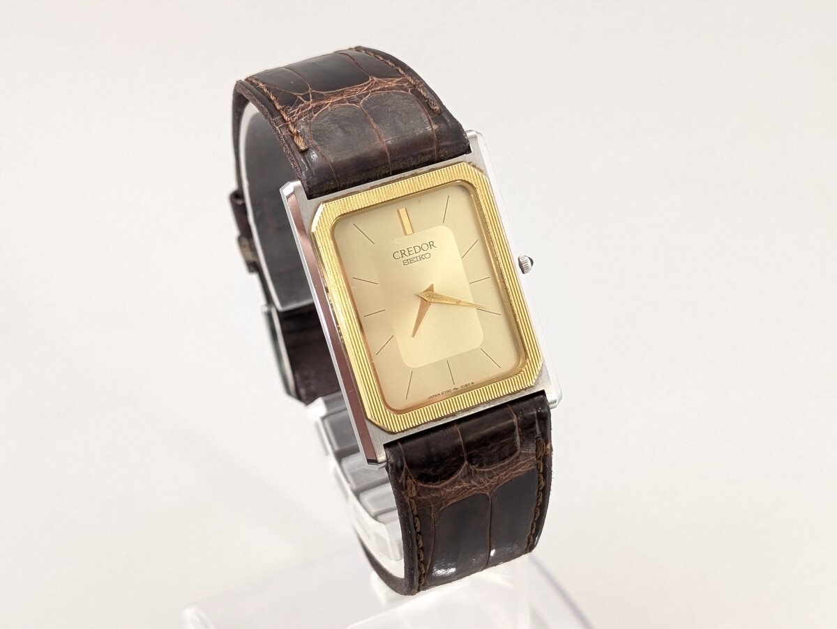 美品 SEIKO セイコー CREDOR クレドール 6730-5090 ゴールド 美品 SEIKO セイコー CREDOR クレドール 6730-5090 ゴールド