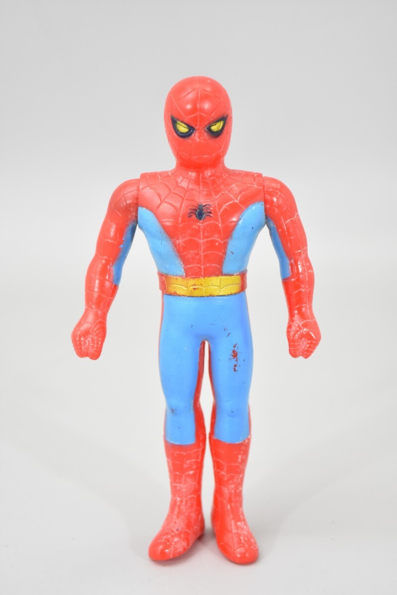 当時物 ポピー スパイダーマン ソフビ 人形 怪人 ヒーロー 東映 当時物 ポピー スパイダーマン ソフビ 人形 怪人 ヒーロー 東映