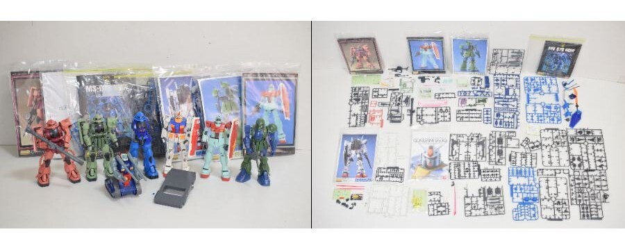ガンプラ 1/100 組立済みジャンク まとめ売り ジャンク】ガンプラ MG 1/100 組立済みプラモデルまとめ