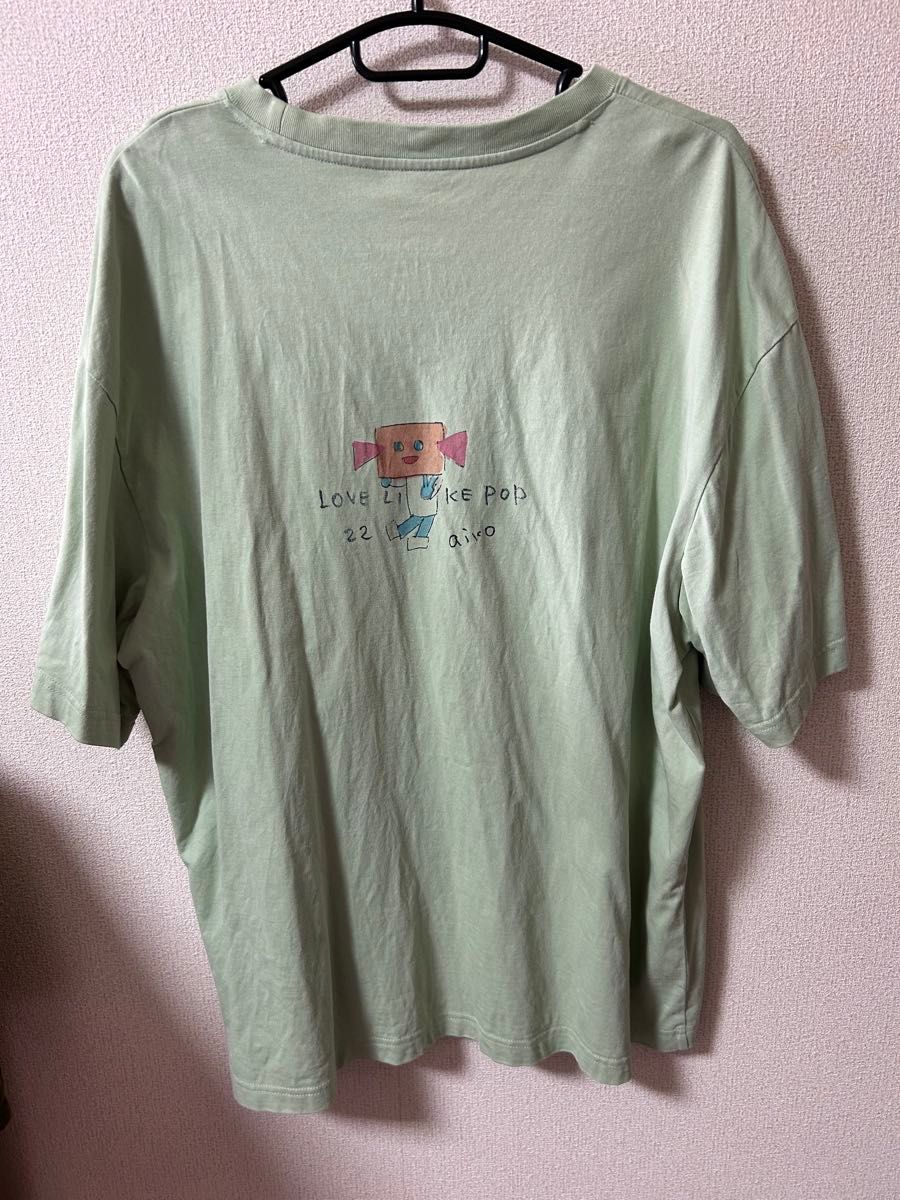 aiko LLP 22 「HAPPY END Tシャツ」(グリーン)ドデカ aiko aiko LLP 22 「HAPPY END Tシャツ」(グリーン)ドデカ aiko