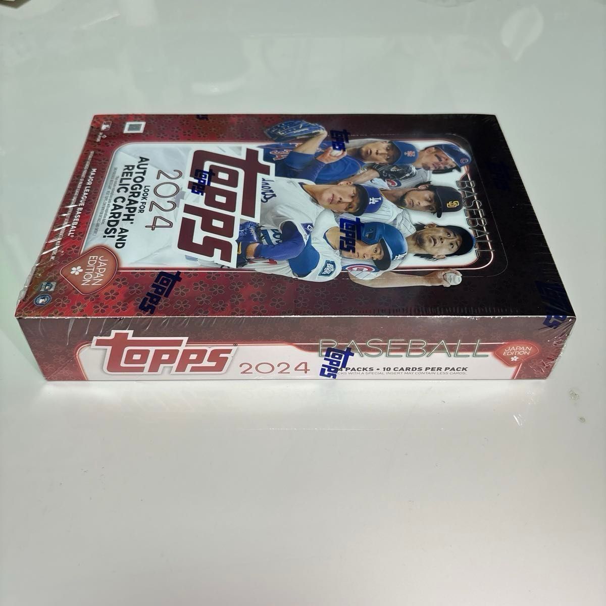 Topps 2024 Japan Edition MLB 未開封BOX シュリンク付き Topps 2024 Japan Edition MLB 未開封BOX シュリンク付き