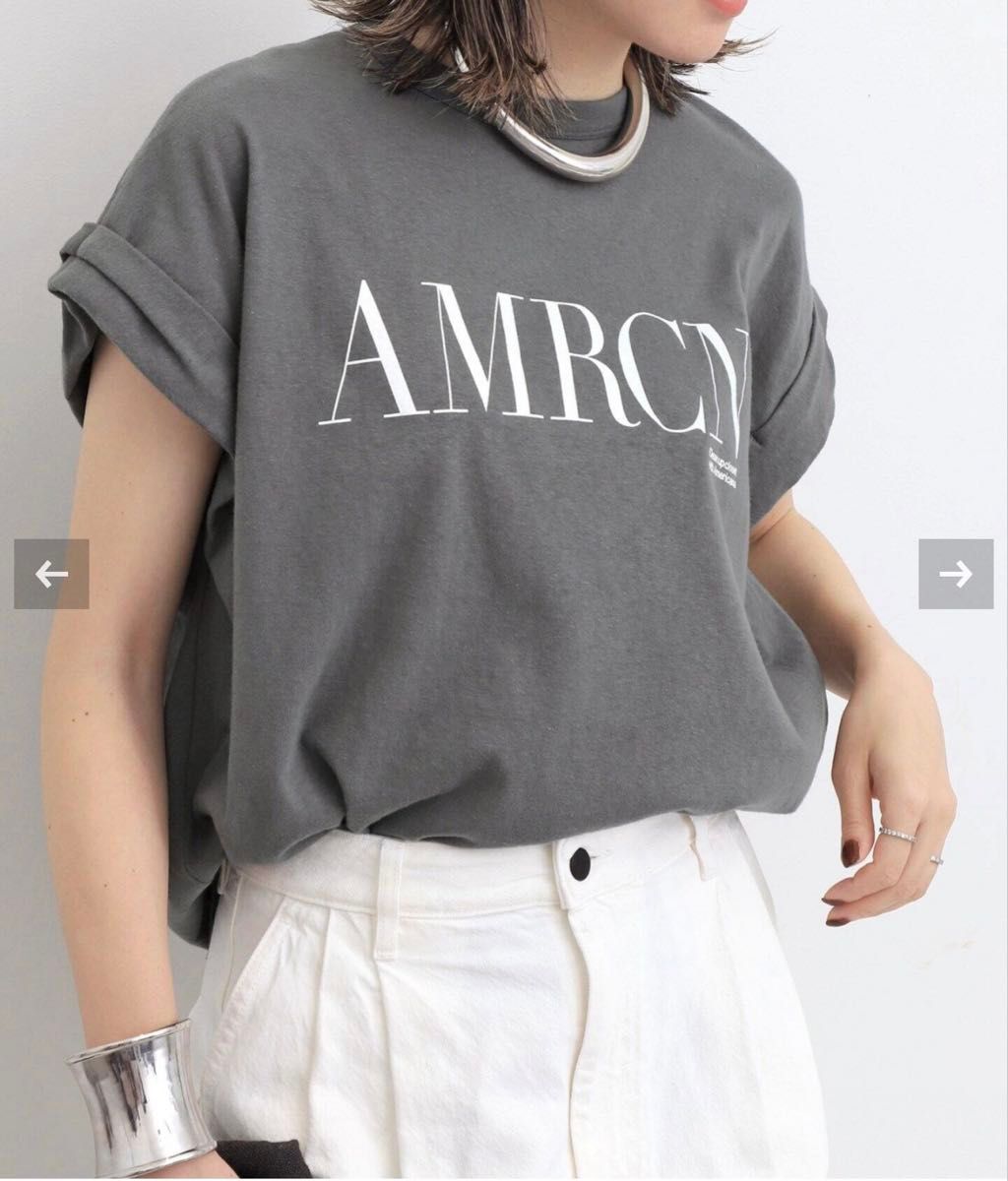アパルトモン AMERICANA/アメリカーナ T-SHIRT グレーB|Yahoo アパルトモン AMERICANA/アメリカーナ T-SHIRT グレーB|Yahoo