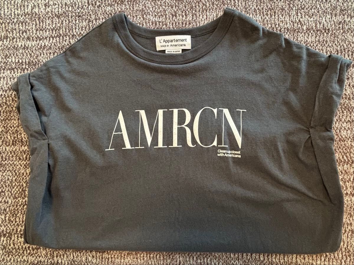 アパルトモン AMERICANA/アメリカーナ T-SHIRT グレーB|Yahoo アパルトモン AMERICANA/アメリカーナ T-SHIRT グレーB|Yahoo