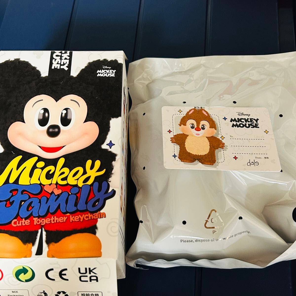 POPMART MickeyFamily CuteTogether キーチェーンシリーズ POPMART MickeyFamily CuteTogether キーチェーンシリーズ