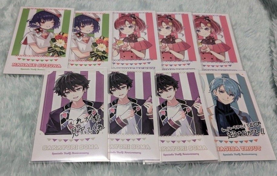 にじさんじ Speciale ハーフアニバーサリー チェキ風カード にじさんじ Speciale ハーフアニバーサリー チェキ風カード