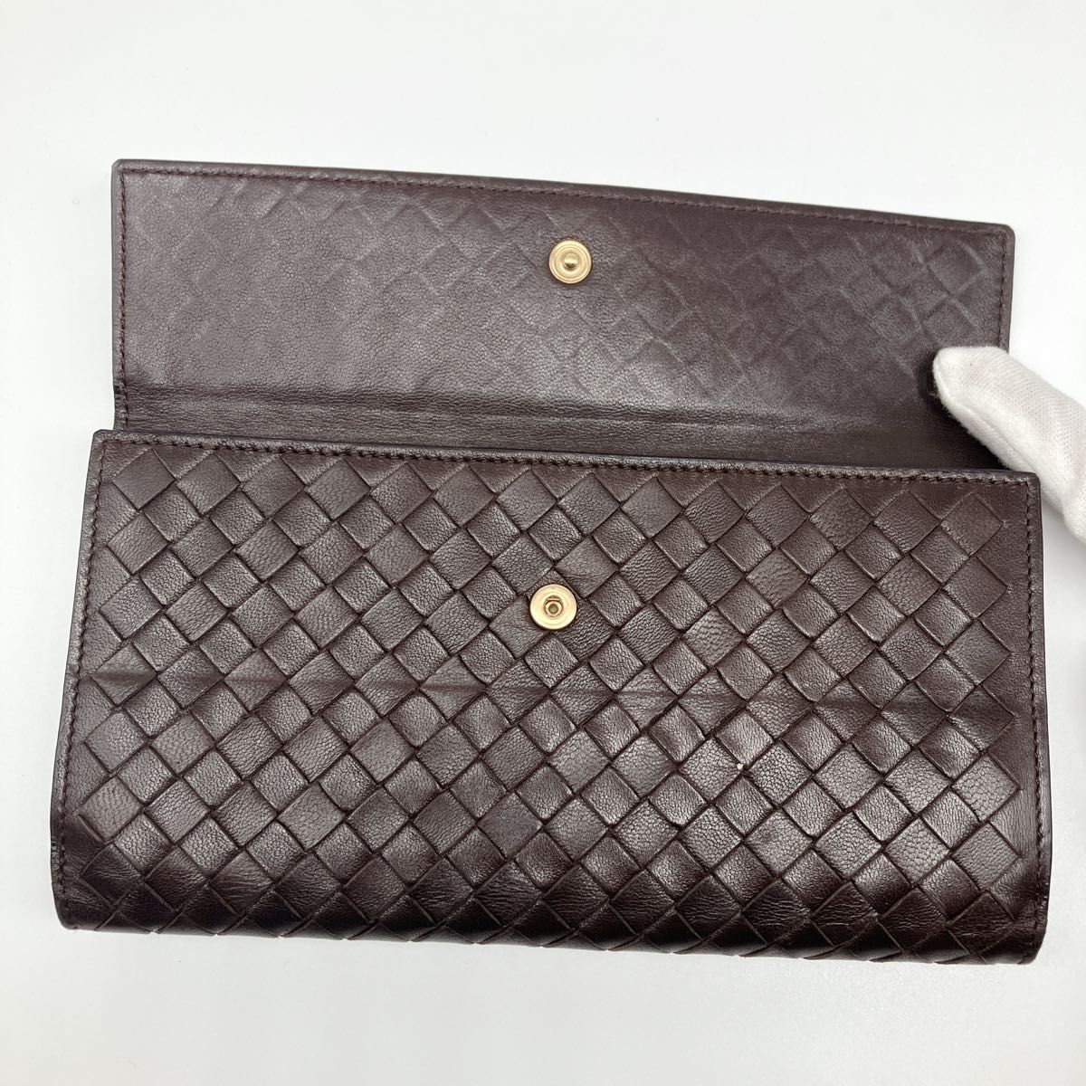 美品 BOTTEGA VENETA ボッテガヴェネタ イントレチャート レザー 美品 BOTTEGA VENETA ボッテガヴェネタ イントレチャート レザー