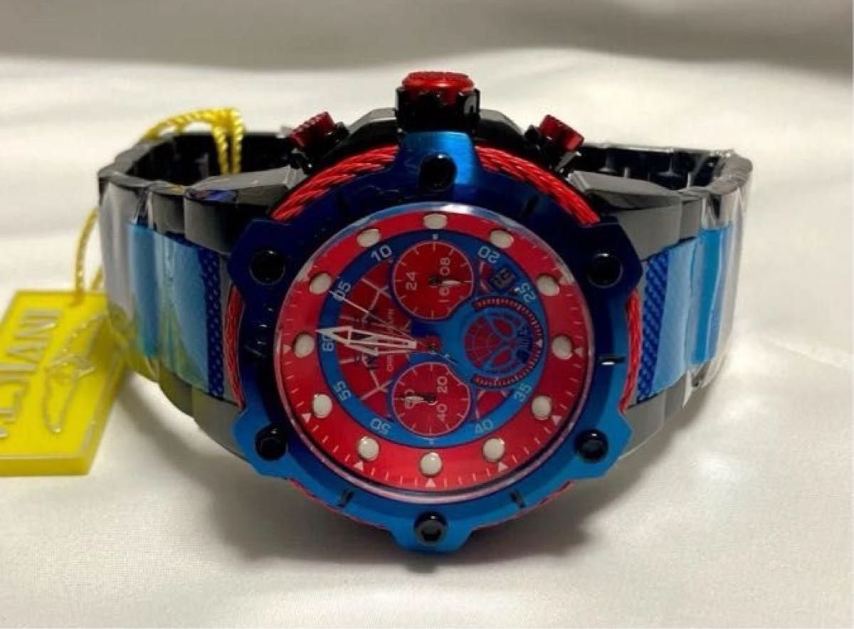 電池交換済 ラスト1個 完売 インビクタ スパイダーマン クロノ 電池交換済 ラスト1個 完売 インビクタ スパイダーマン クロノ