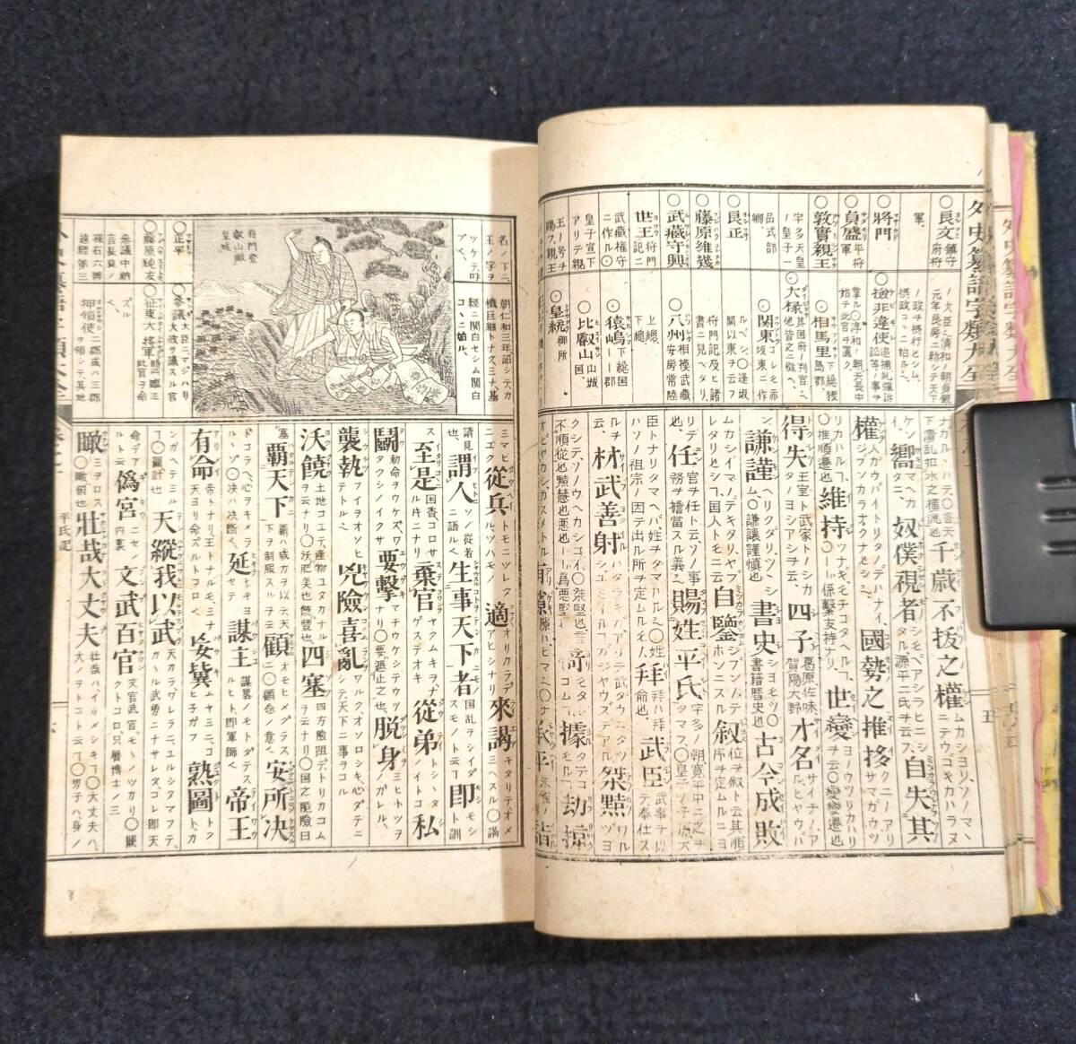 Y386 絵入◇日本外史纂語字類大全◇全4冊揃+附図 古地図 字典 字 Y386 絵入◇日本外史纂語字類大全◇全4冊揃+附図 古地図 字典 字