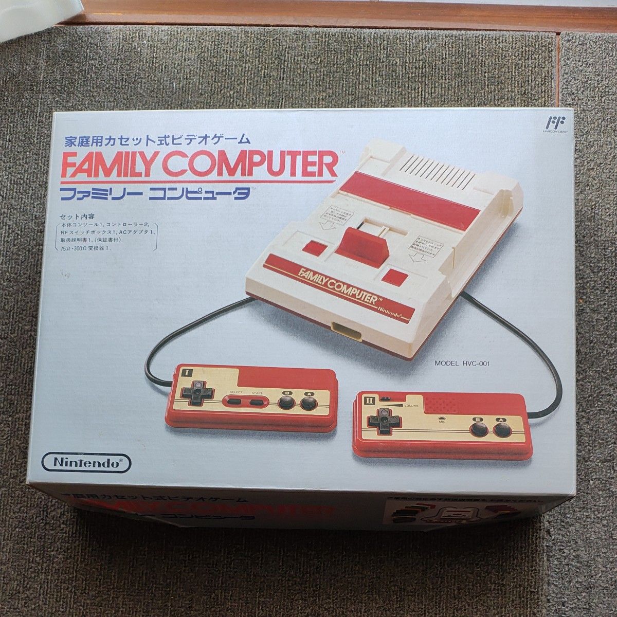 ファミリーコンピュータ HVC-001 任天堂 本体 箱のみ 動作未検証 ファミリーコンピュータ HVC-001 任天堂 本体 箱のみ 動作未検証