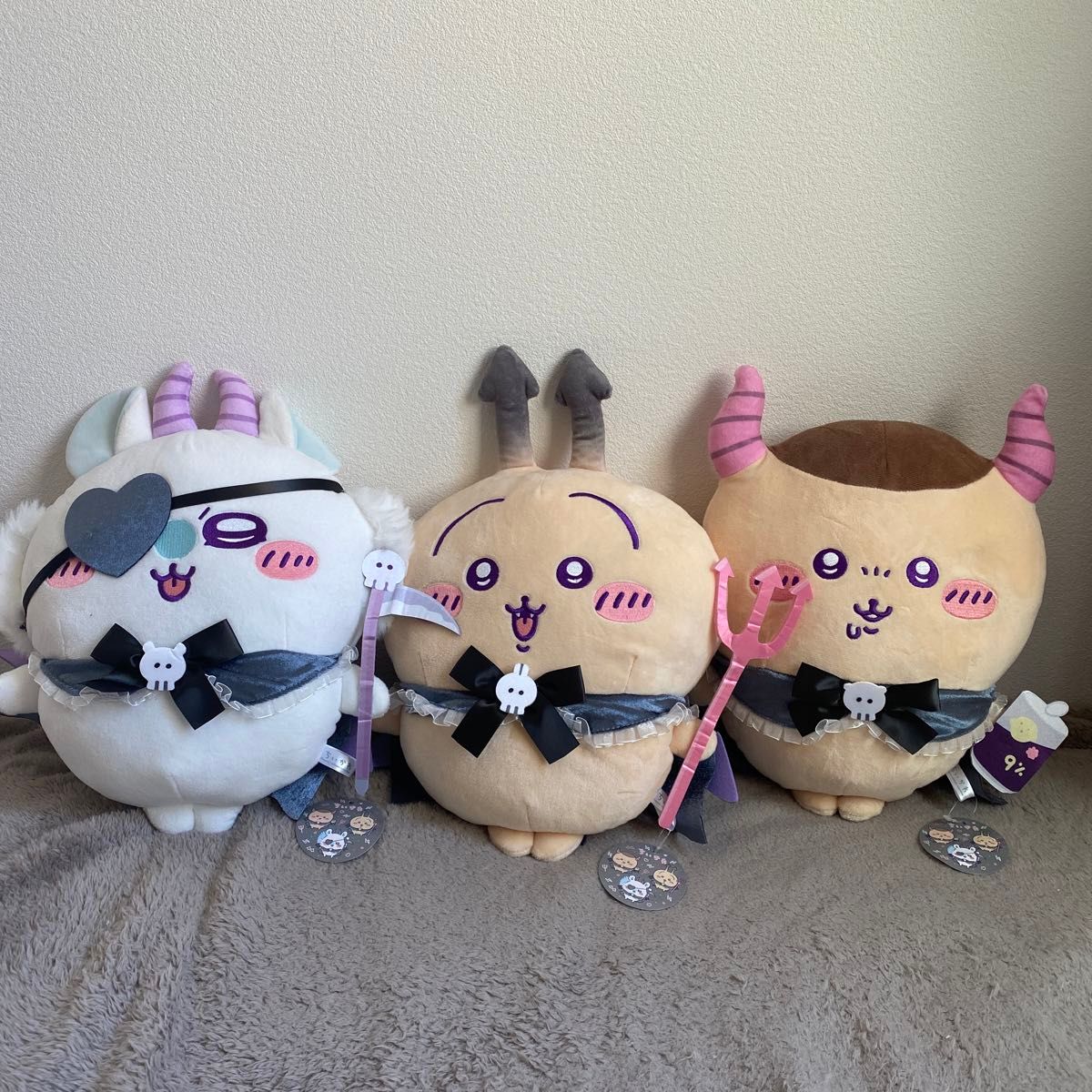 ちいかわ あくまなBIGぬいぐるみ モモンガ うさぎ くり ちいかわ あくまなBIGぬいぐるみ モモンガ うさぎ くり