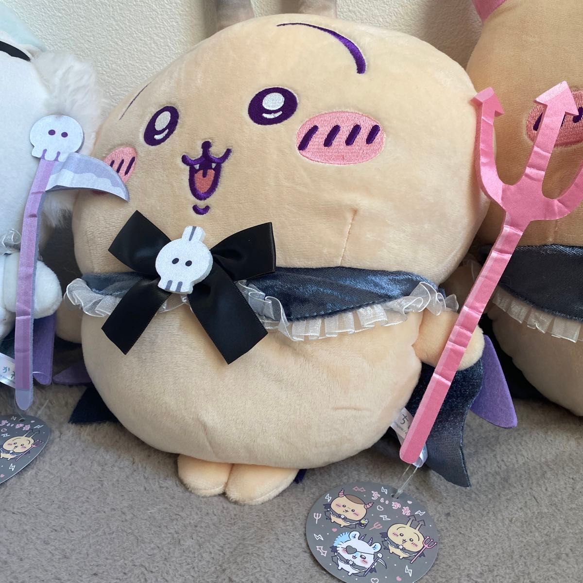 ちいかわ あくまなBIGぬいぐるみ モモンガ うさぎ くり ちいかわ あくまなBIGぬいぐるみ モモンガ うさぎ くり