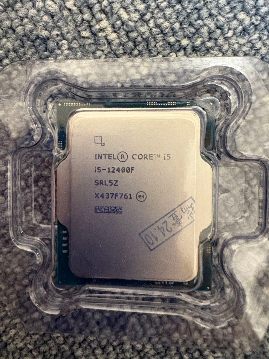 新品未使用 Intel Core I5-12400f Cpu|Yahoo!フリマ(旧PayPay 新品未使用 Intel Core I5-12400f Cpu|Yahoo!フリマ(旧PayPay