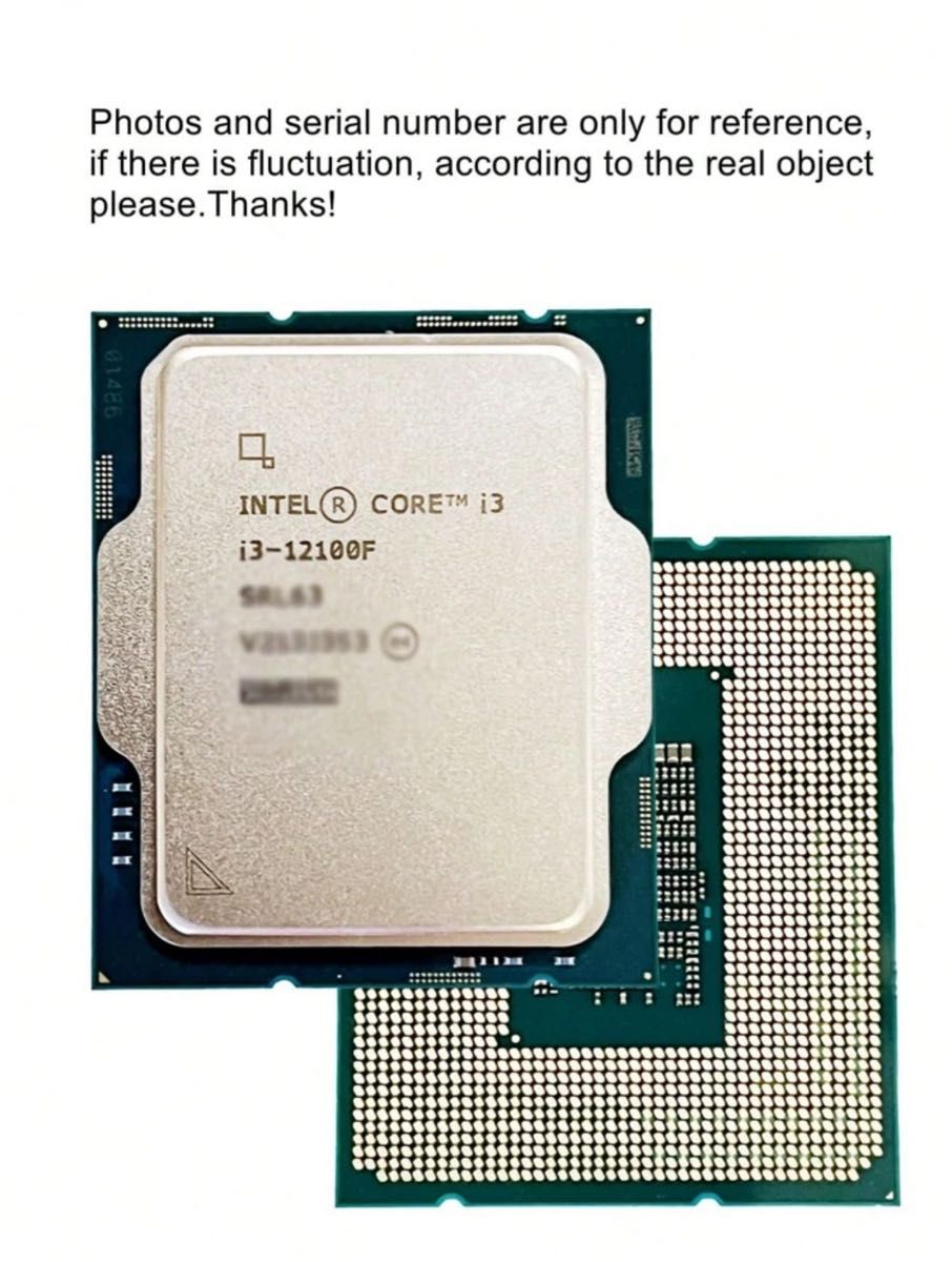 Intel Core i3-12100F 新品未使用 CPU|Yahoo!フリマ(旧PayPay Intel Core i3-12100F 新品未使用 CPU|Yahoo!フリマ(旧PayPay