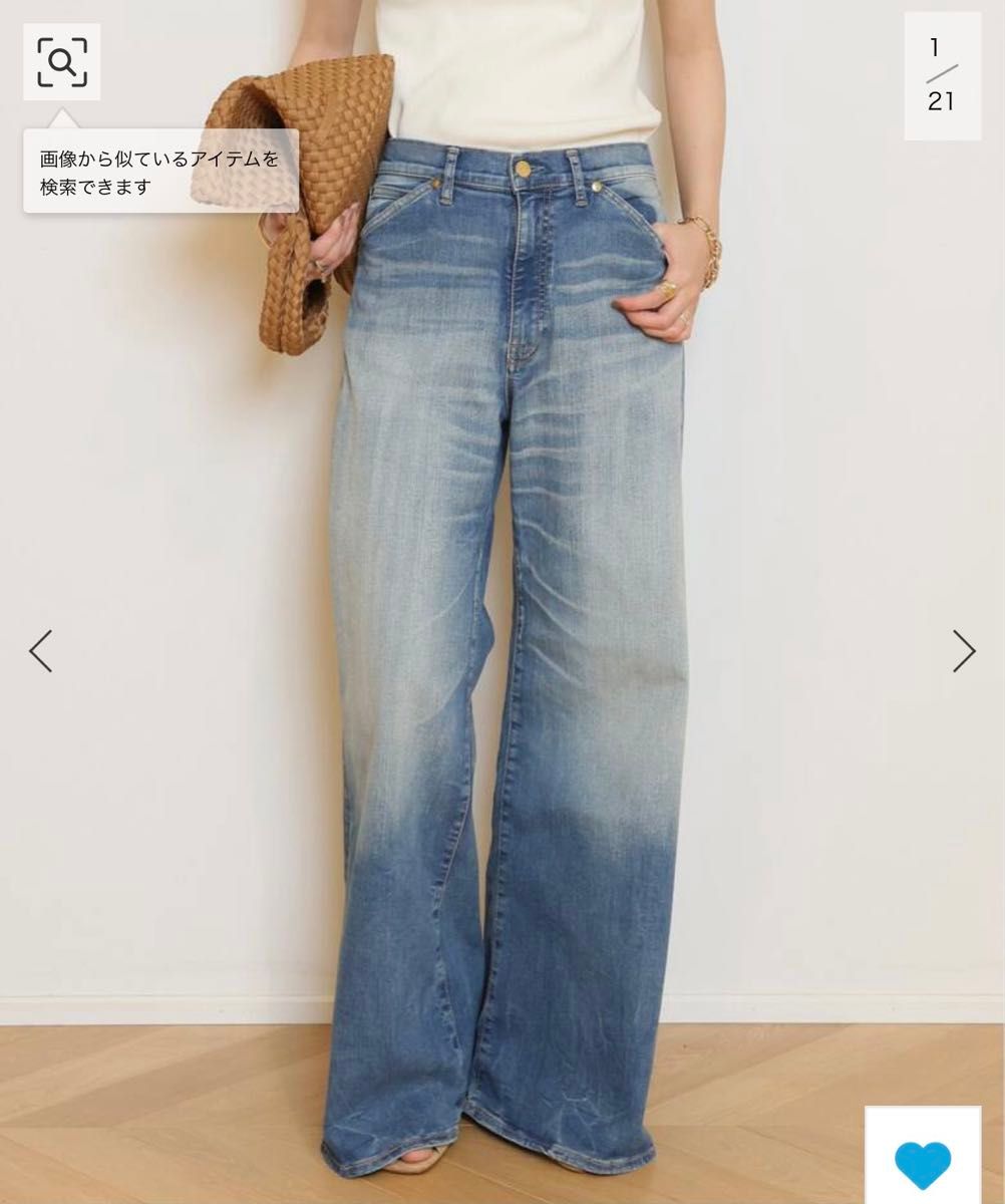 MUSE de Deuxieme Classe【SURT/サート】MANNISH BAGGY デニム MUSE de Deuxieme Classe【SURT/サート】MANNISH BAGGY デニム