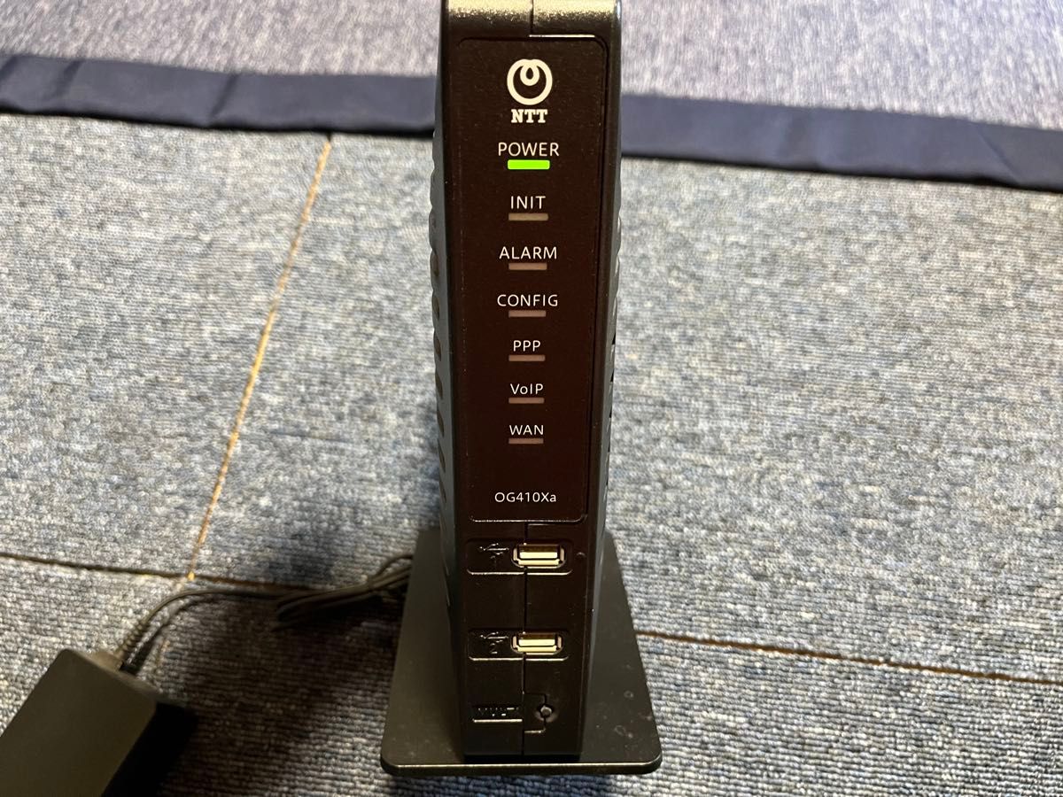 NTT Netcommunity OG410Xa ひかり電話 電源アダプター付 初期化 NTT Netcommunity OG410Xa ひかり電話 電源アダプター付 初期化