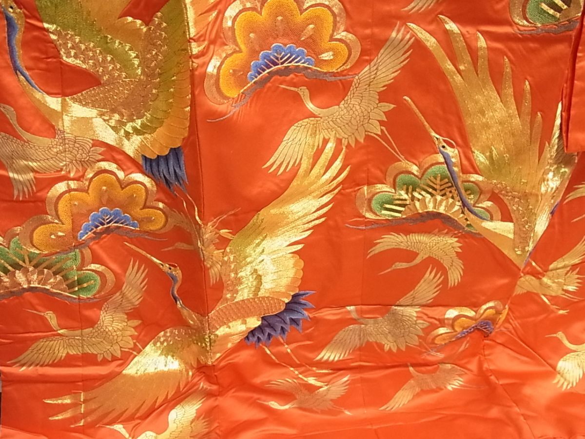 みんなの着物屋さん☆中国三大刺繍 相良刺繍 色打掛 花嫁衣装 みんなの着物屋さん☆中国三大刺繍 相良刺繍 色打掛 花嫁衣装