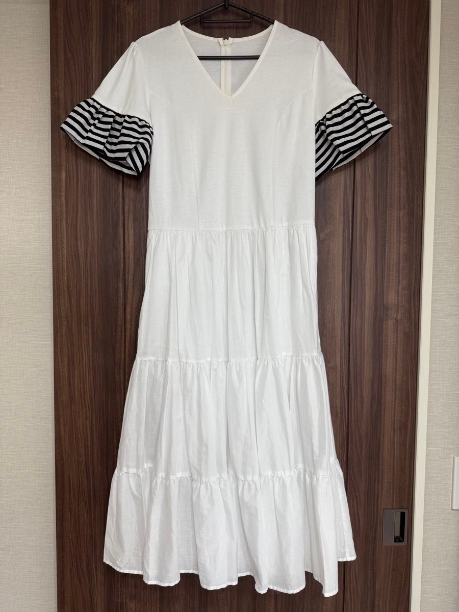BORDERS at BALCONY ボーダーズアットバルコニー ティアードTee BORDERS at BALCONY ボーダーズアットバルコニー ティアードTee