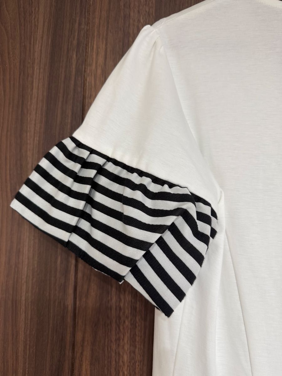 BORDERS at BALCONY ボーダーズアットバルコニー ティアードTee BORDERS at BALCONY ボーダーズアットバルコニー ティアードTee