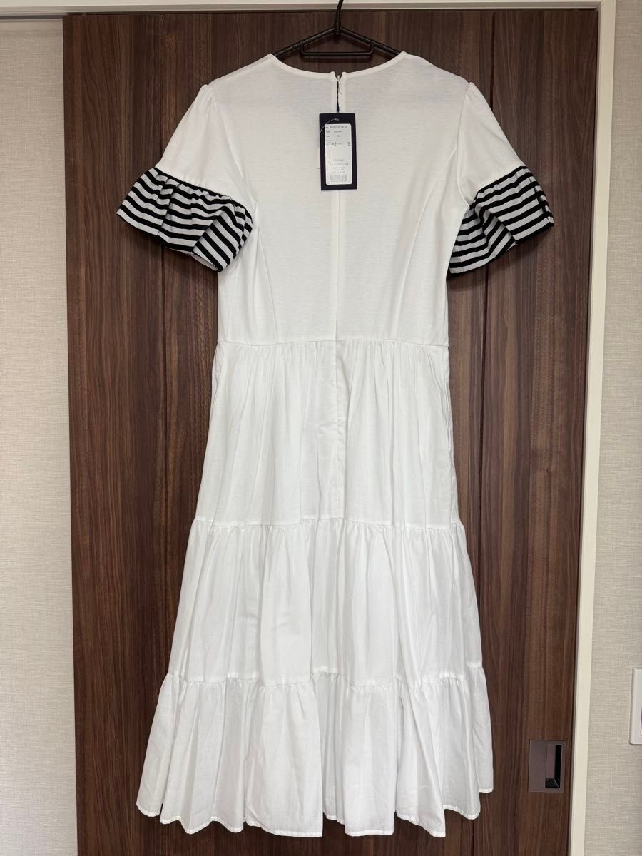 BORDERS at BALCONY ボーダーズアットバルコニー ティアードTee BORDERS at BALCONY ボーダーズアットバルコニー ティアードTee