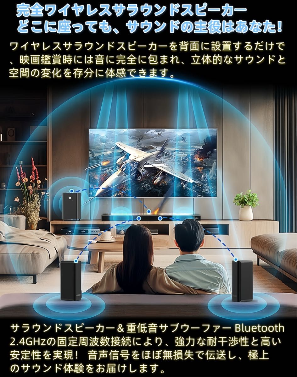 Dolby Atmos対応 7 1 4サラウンドシステムセット ウーファー Dolby Atmos対応 7 1 4サラウンドシステムセット ウーファー