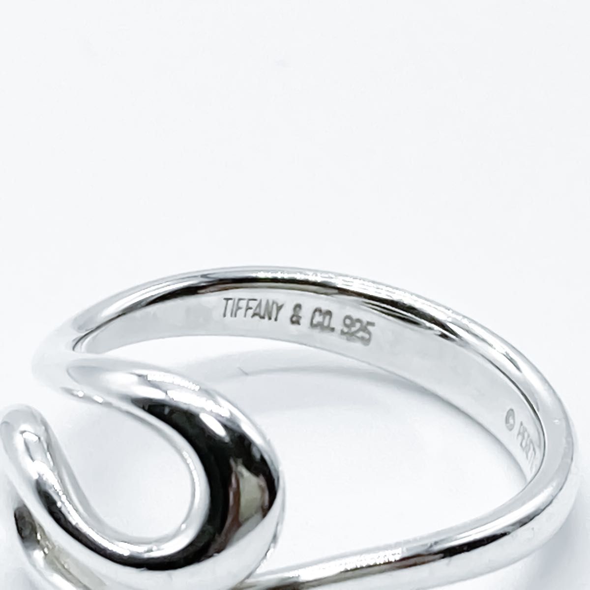 TIFFANY&Co ティファニー オープンウェーブ リング シルバー 925 TIFFANY&Co ティファニー オープンウェーブ リング シルバー 925