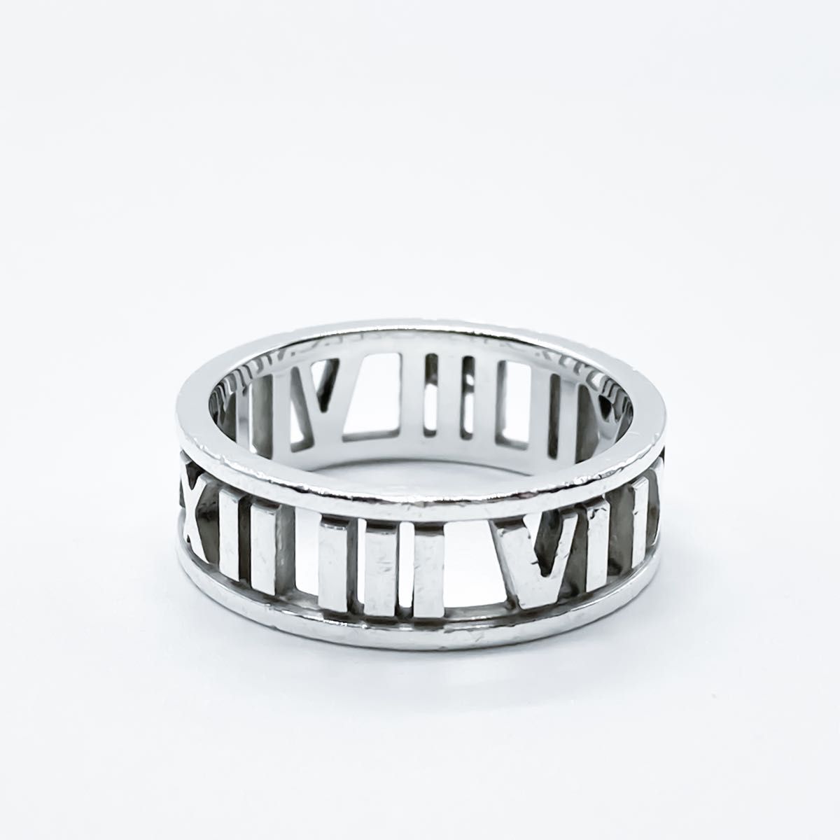 TIFFANY&Co ティファニー オープンアトラス リング 約16号 TIFFANY&Co ティファニー オープンアトラス リング 約16号