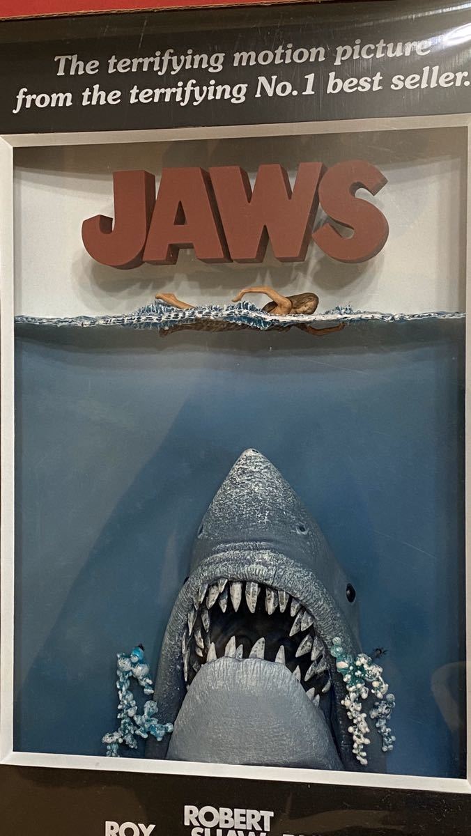 ★3/31(日)まで最終値下げ★ラスト1個★18年前!! 激レア★JAWS 3D立体ポスター2006年製★ユニバーサルスタジオ/USJ 100_画像7