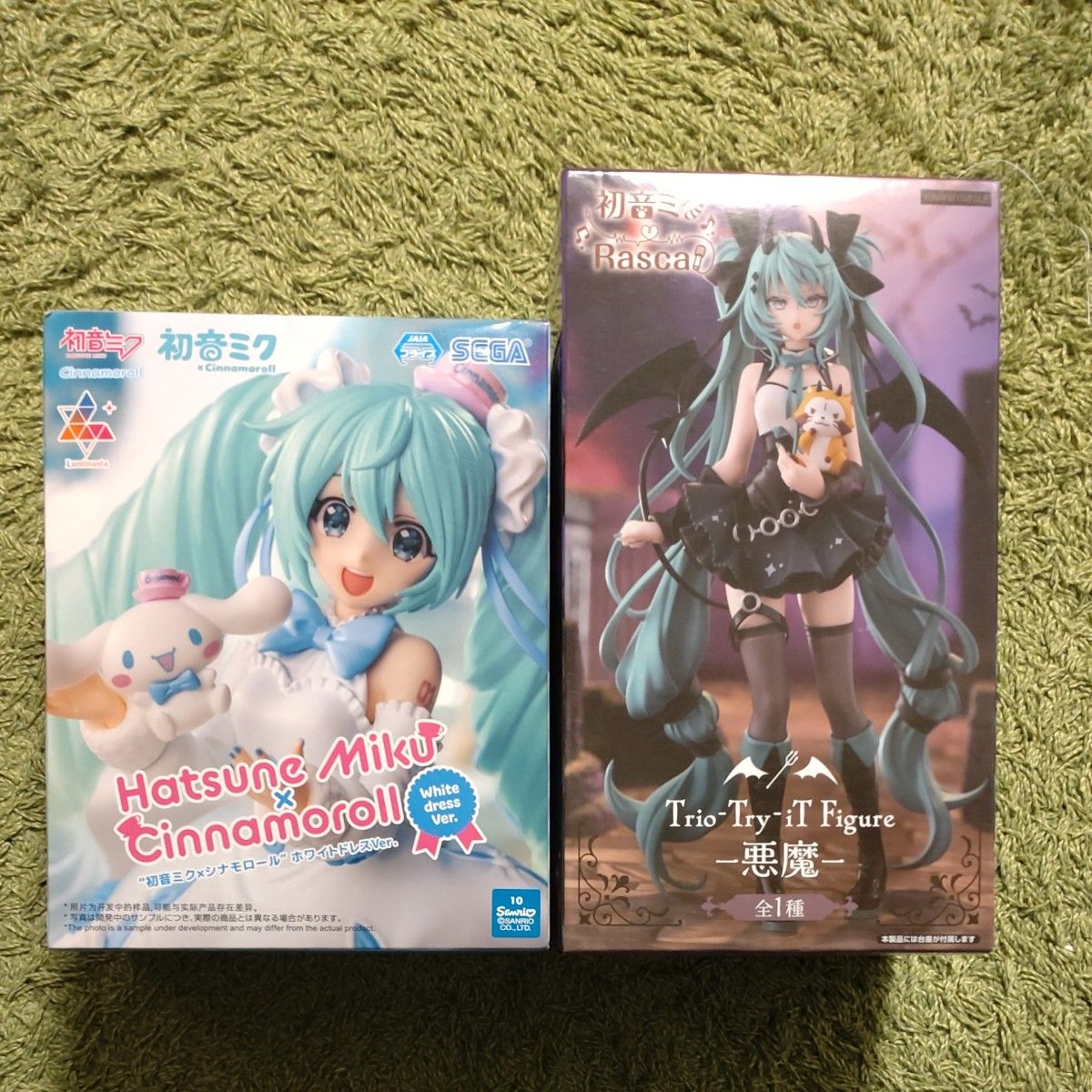 初音ミク×シナモンロール“ ホワイトドレスVer &初音ミク 初音ミク×シナモンロール“ ホワイトドレスVer &初音ミク