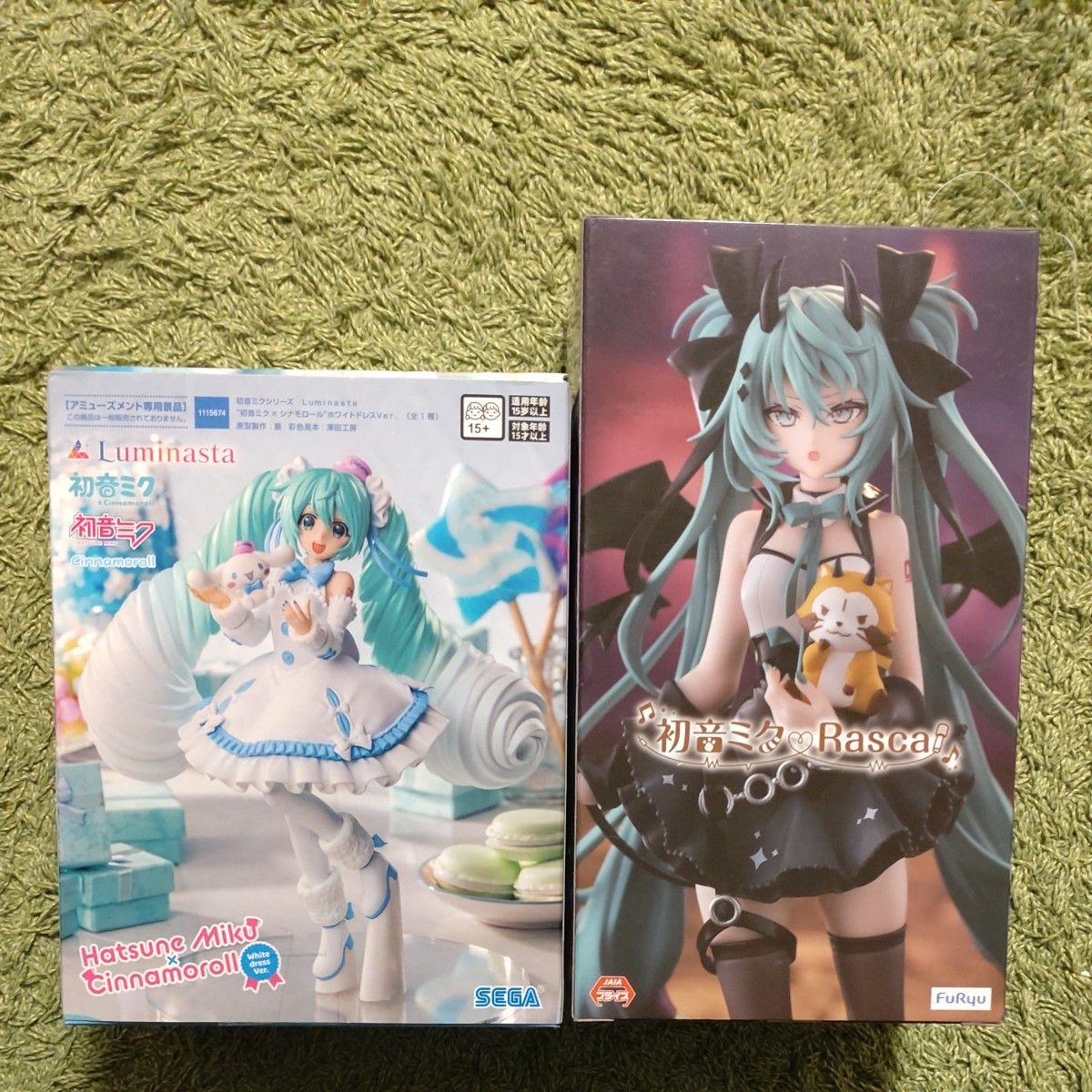 初音ミク×シナモンロール“ ホワイトドレスVer &初音ミク 初音ミク×シナモンロール“ ホワイトドレスVer &初音ミク