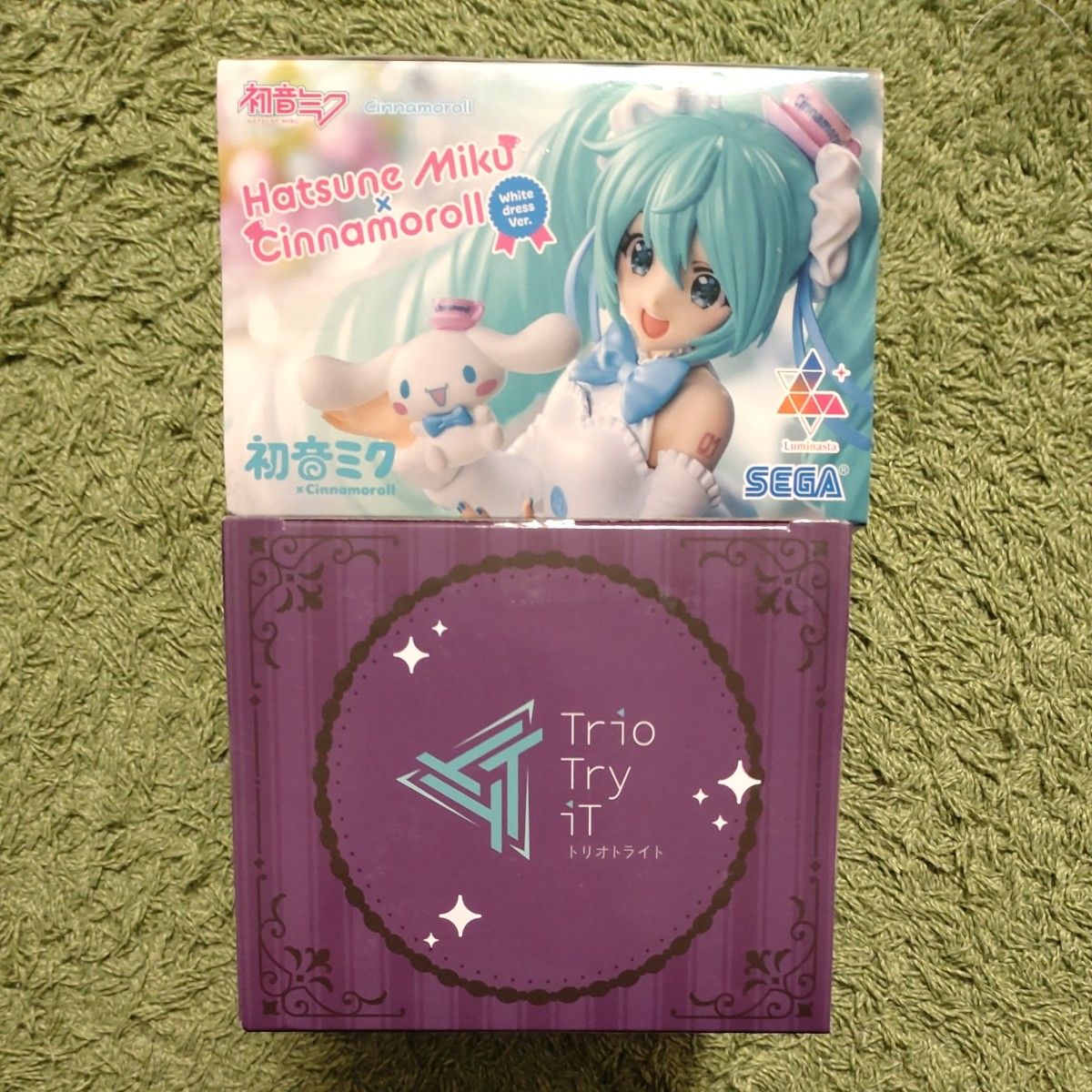 初音ミク×シナモンロール“ ホワイトドレスVer &初音ミク 初音ミク×シナモンロール“ ホワイトドレスVer &初音ミク