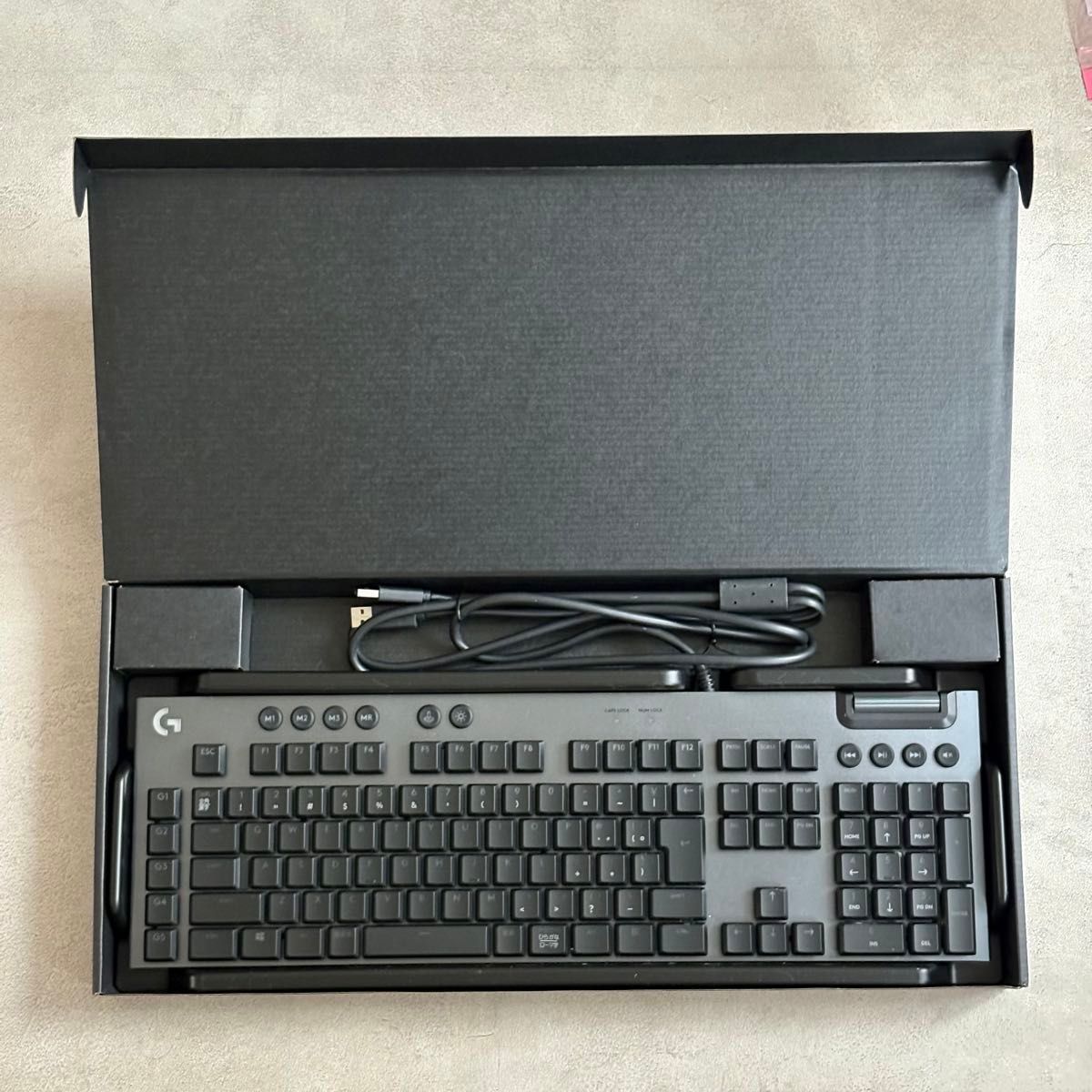 Logicool G ゲーミングキーボード G813-CK 有線 クリッキー 青軸 Logicool G ゲーミングキーボード G813-CK 有線 クリッキー 青軸