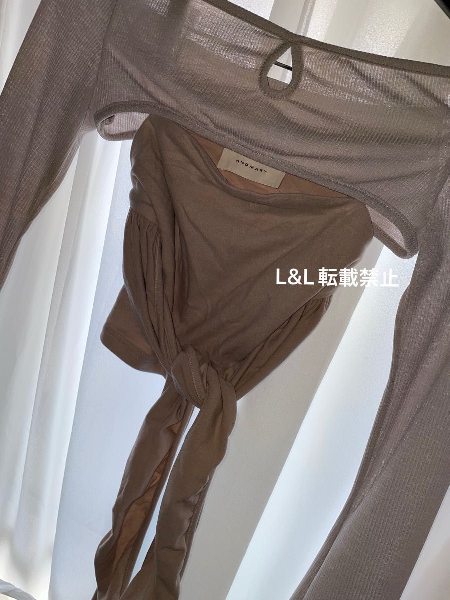 Andmary Shayla ribbon tops beige|Yahoo!フリマ(旧PayPayフリマ) Andmary Shayla ribbon tops beige|Yahoo!フリマ(旧PayPayフリマ)
