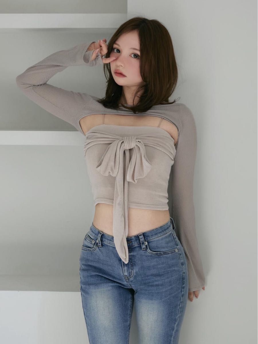 Andmary Shayla ribbon tops beige|Yahoo!フリマ(旧PayPayフリマ) Andmary Shayla ribbon tops beige|Yahoo!フリマ(旧PayPayフリマ)