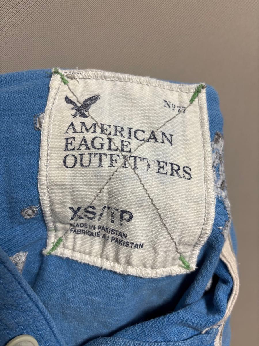 アメリカンイーグル 半袖ポロシャツ American eagle 3D 刺繍 アメリカンイーグル 半袖ポロシャツ American eagle 3D 刺繍