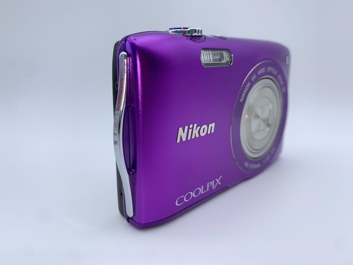 返品保証】【美品】Nikon COOLPIX S3300 パープル コンパクト 返品保証】【美品】Nikon COOLPIX S3300 パープル コンパクト