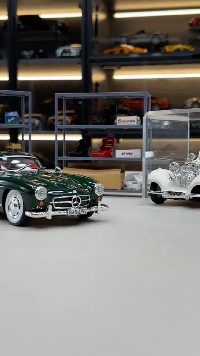 ベンツ 300sl 1/24スケール 精密モデルカー ミニカー