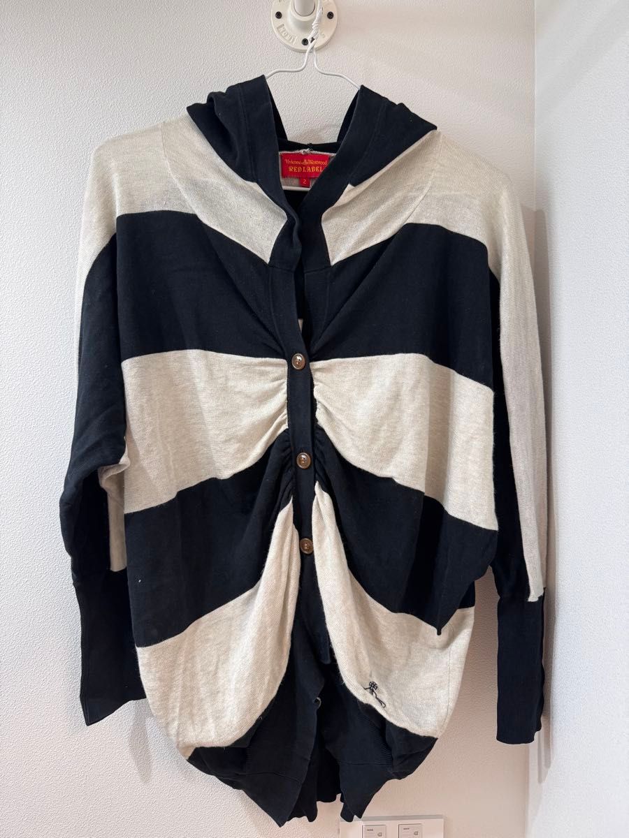 Vivienne Westwood RED LABEL ボーダー柄カーディガン|Yahoo Vivienne Westwood RED LABEL ボーダー柄カーディガン|Yahoo