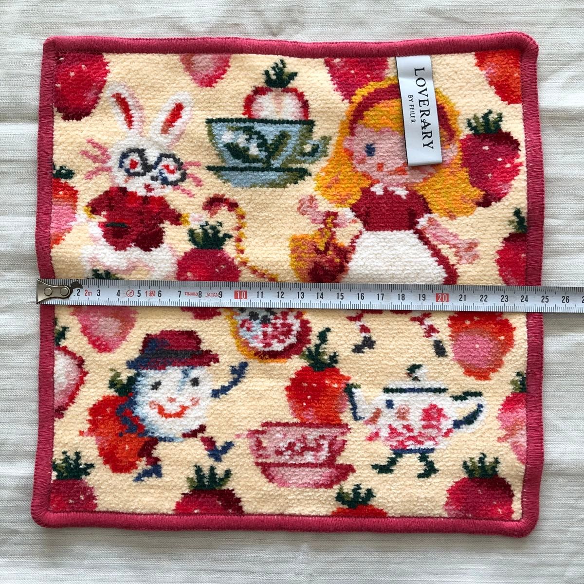 LOVERARY BY FEILER カレルチャペック紅茶店 ハンカチ 限定 LOVERARY BY FEILER カレルチャペック紅茶店 ハンカチ 限定