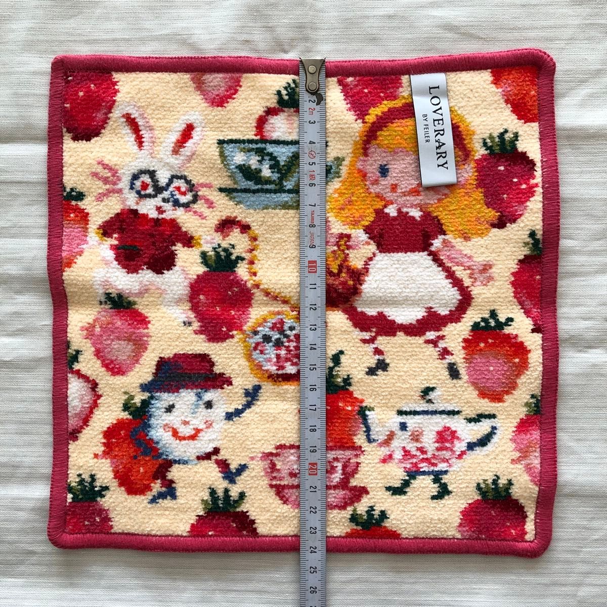 LOVERARY BY FEILER カレルチャペック紅茶店 ハンカチ 限定 LOVERARY BY FEILER カレルチャペック紅茶店 ハンカチ 限定