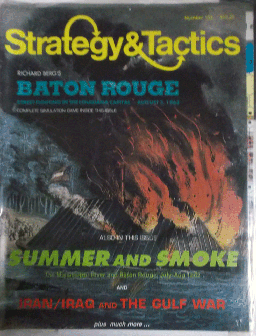 3W/STRATEGY & TACTICS NO.133/BATON ROUGE/新品駒未切断/日本語訳無し