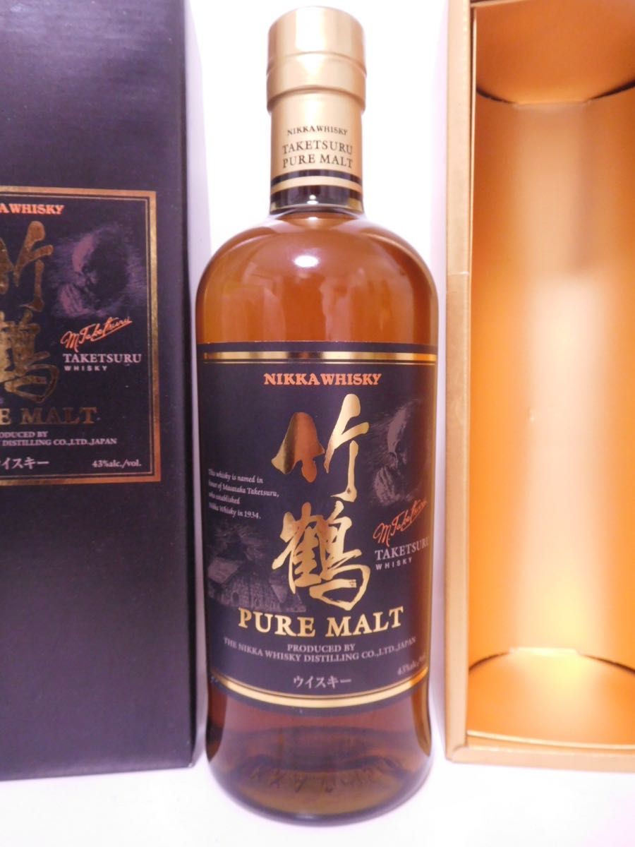 古酒 ニッカ 竹鶴 ピュアモルト 700ml 43% NIKKA TAKETSURU PURE 古酒 ニッカ 竹鶴 ピュアモルト 700ml 43% NIKKA TAKETSURU PURE