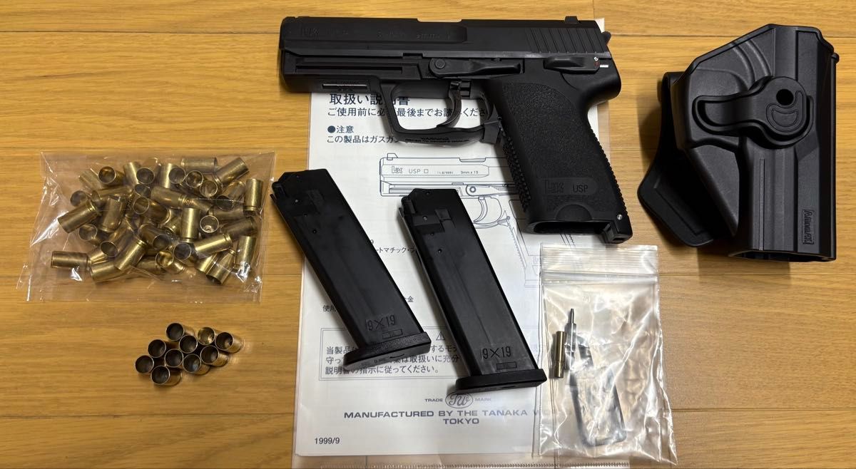 タナカ H&K USP エボリューション ヘビーウェイト HW モデルガン タナカ H&K USP エボリューション ヘビーウェイト HW モデルガン