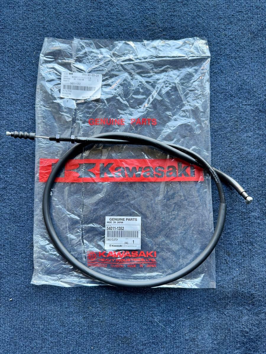 Kawasaki純正 ZRX-Ⅱ クラッチケーブル(ZR400F8F 54011-1352 Kawasaki純正 ZRX-Ⅱ クラッチケーブル(ZR400F8F 54011-1352