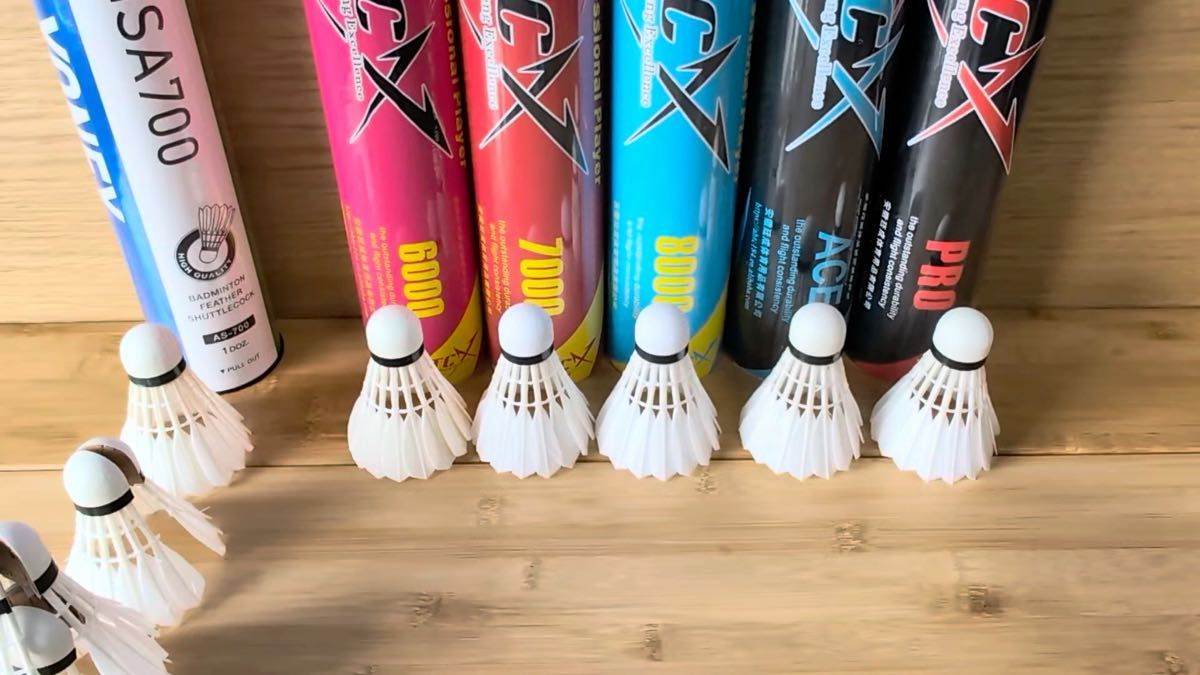 【お試し4本(ダース)】TCX PRO【 NEW OFFICIAL / AS700 / GFN120 代替・超高耐久シャトル 】