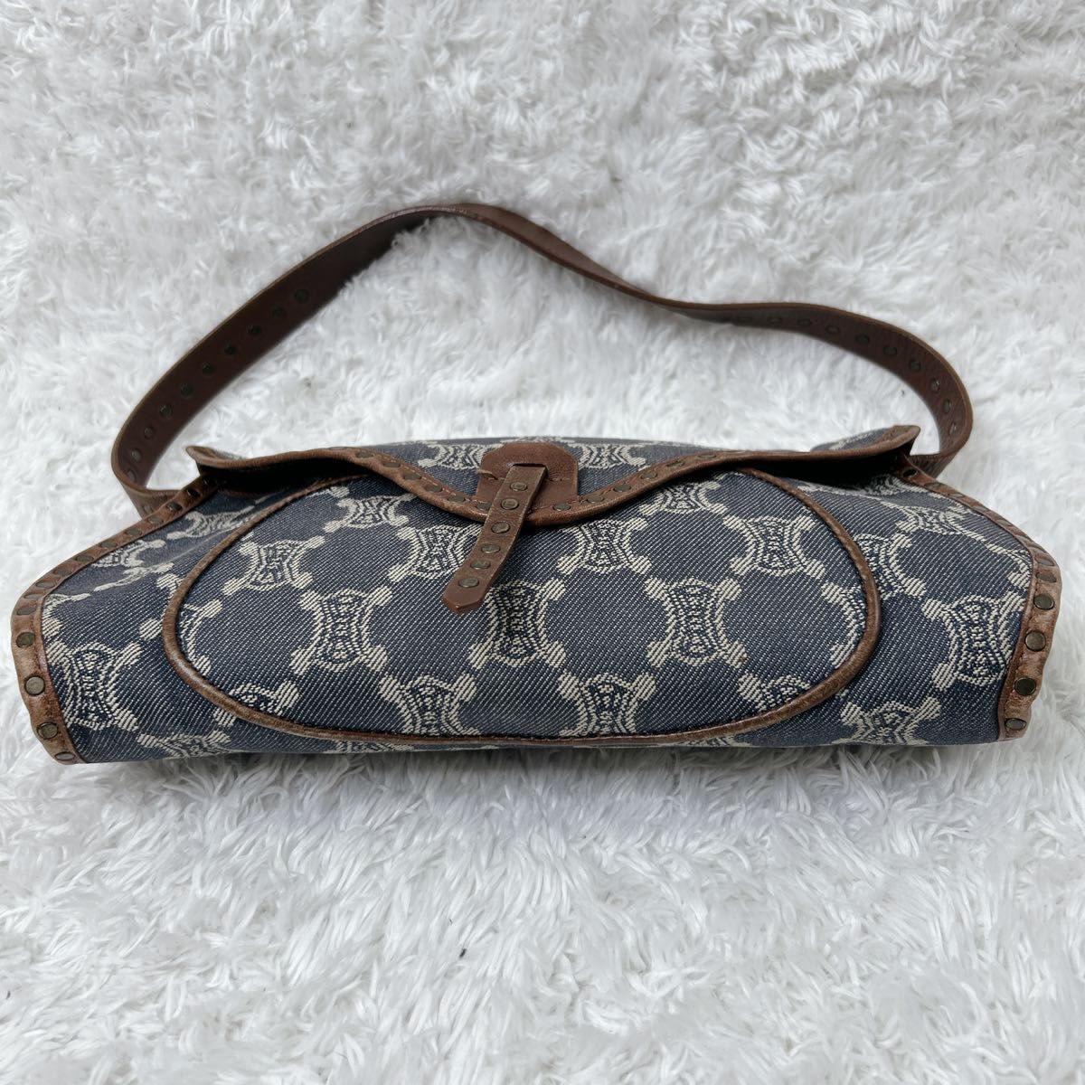 唯我独尊】 CELINE セリーヌ パリマカダム トリオンフ デニム 唯我独尊】 CELINE セリーヌ パリマカダム トリオンフ デニム